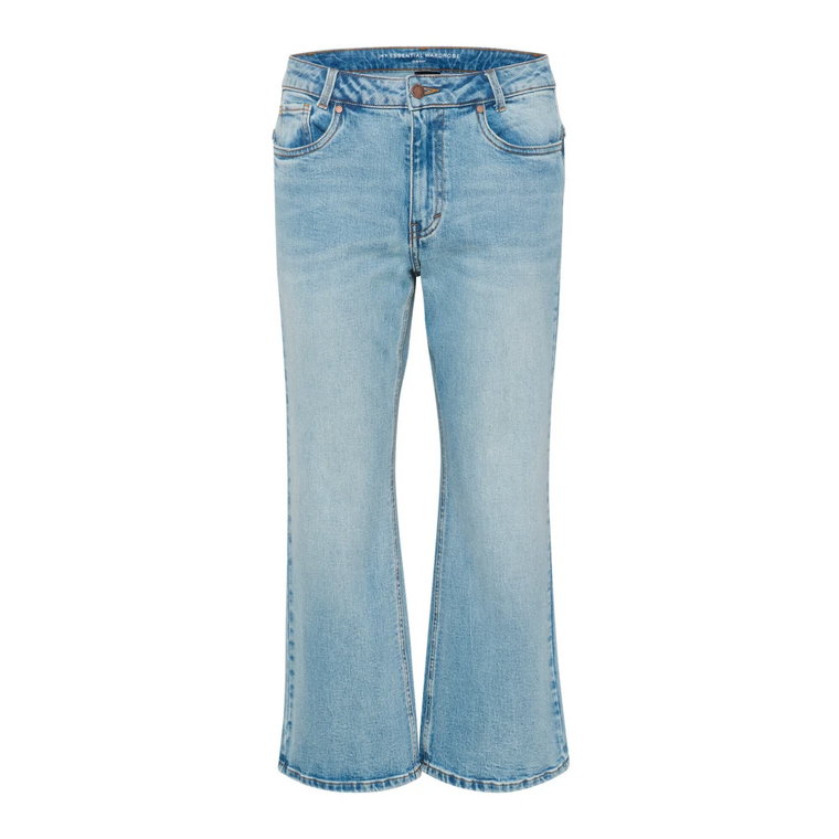 Flared High Kick Jeans - Light Blue Retro Wash My Essential Wardrobe
