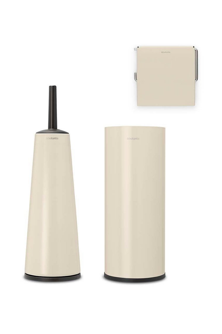 Brabantia zestaw akcesoriów łazienkowych ReNew 3-pack