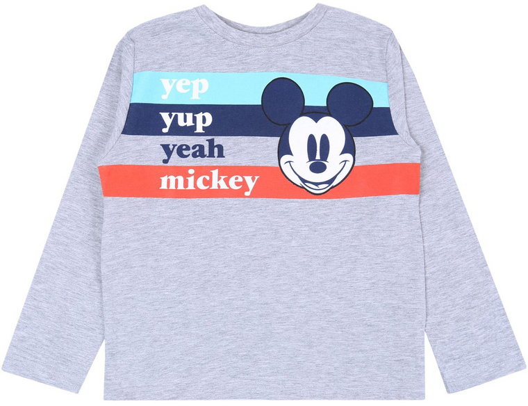 Szara bluzka Myszka Mickey DISNEY 4 lata 104 cm