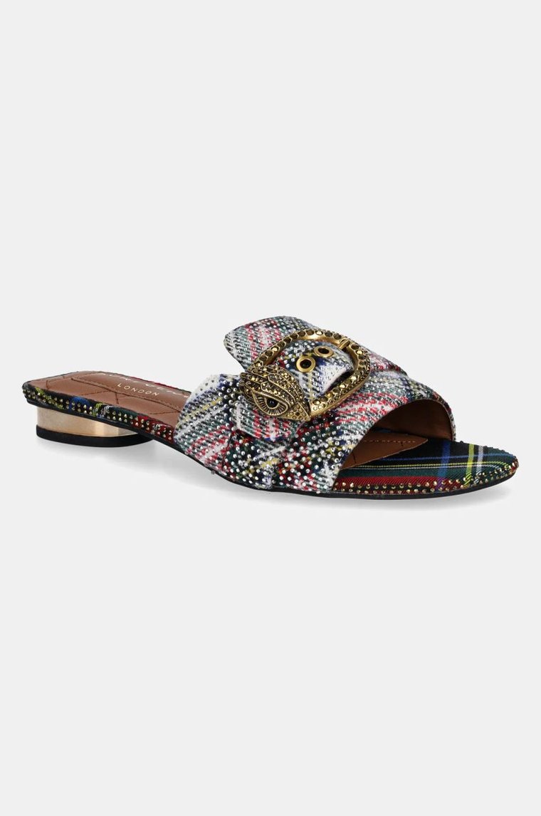 Kurt Geiger London klapki Mayfair Flat Sandal damskie kolor multicolor 3942199609