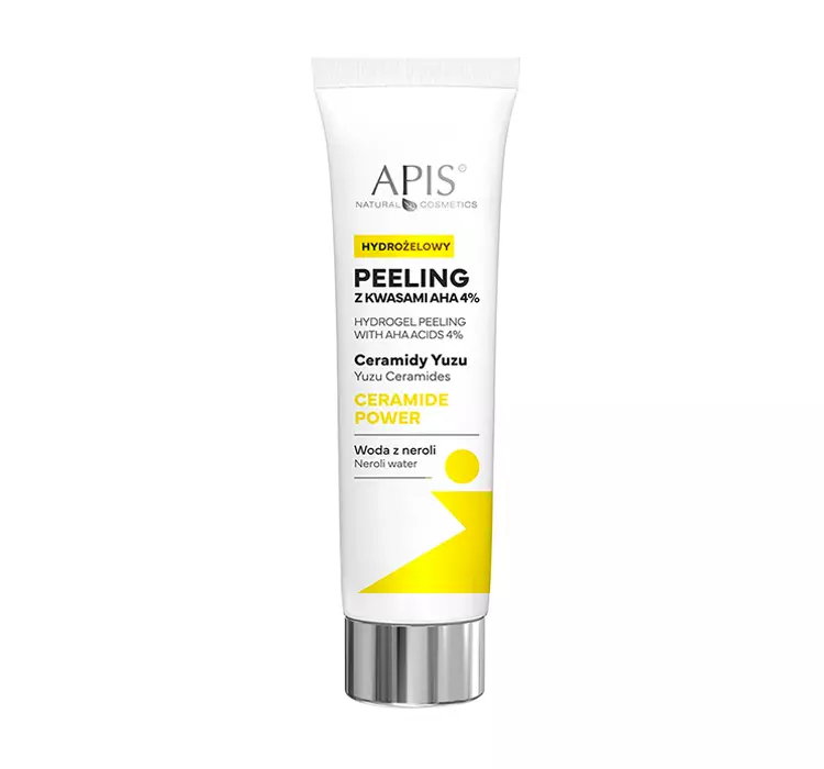 APIS CERAMIDE POWER HYDROŻELOWY PEELING DO TWARZY Z KWASAMI AHA 4% 100ML