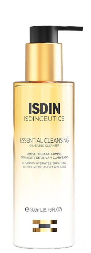 Isdin Isdinceutics Essential Cleansing - Oczyszczający olejek do mycia twarzy 200ml