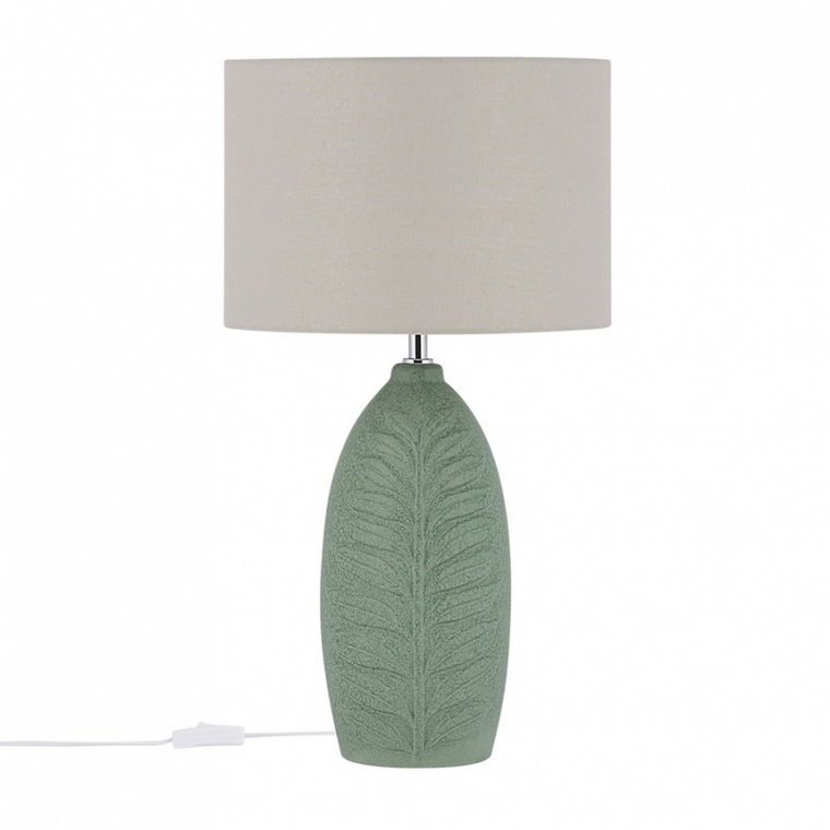 Lampa stołowa ceramiczna zielona OHIO kod: B235843