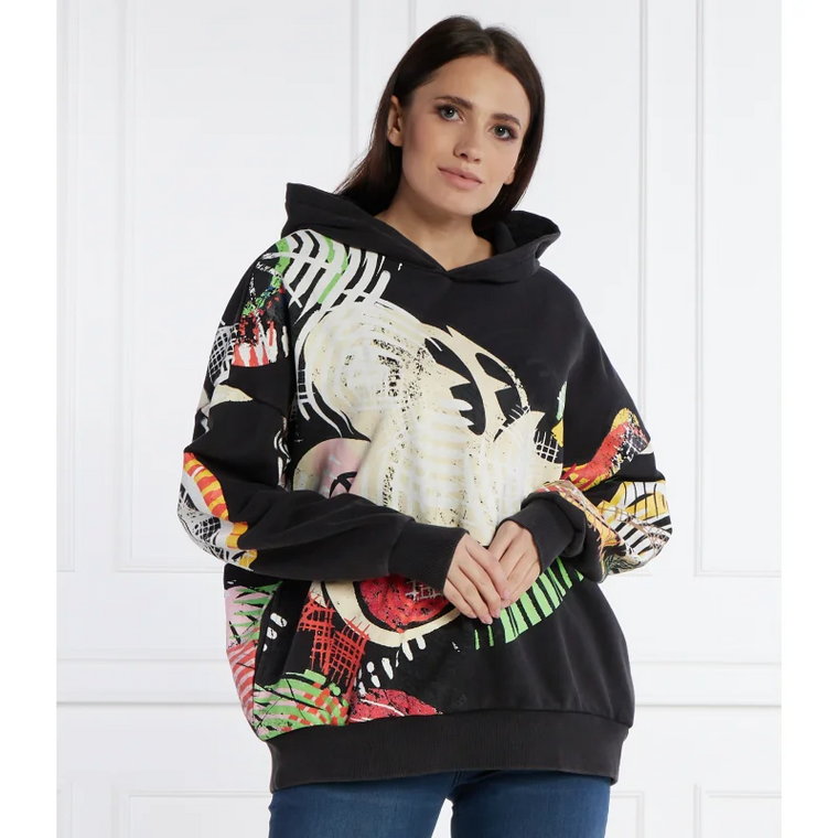 Desigual Bluza desigual x mickey mouse | Oversize fit