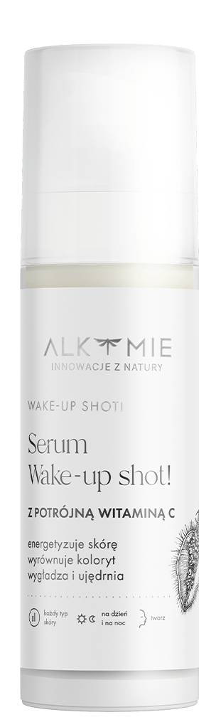 Alkmie Wake-Up Shot! Serum z potrójną witaminą C, 30 ml