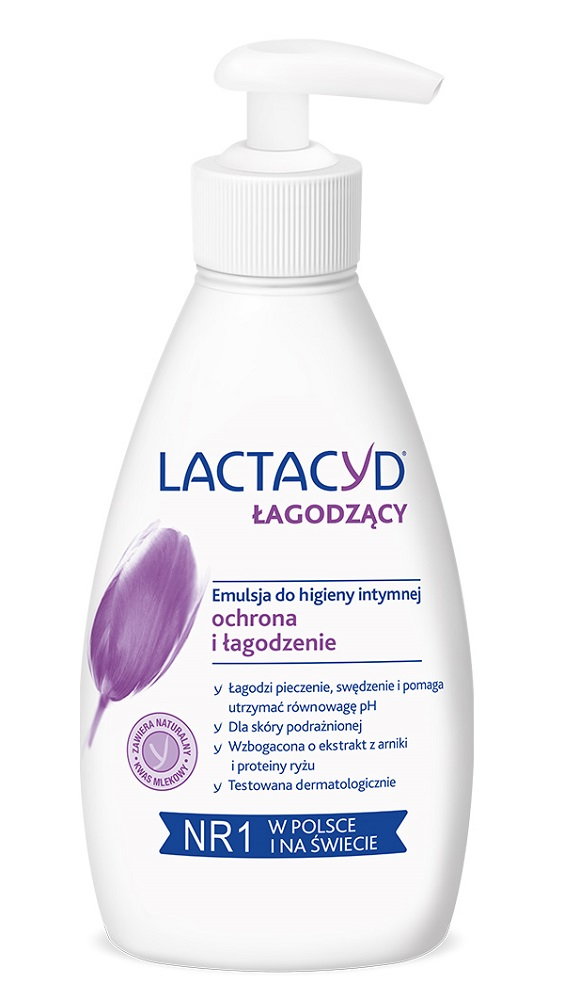 LACTACYD Emulsja do higieny intymnej z pompką Comfort 200ml
