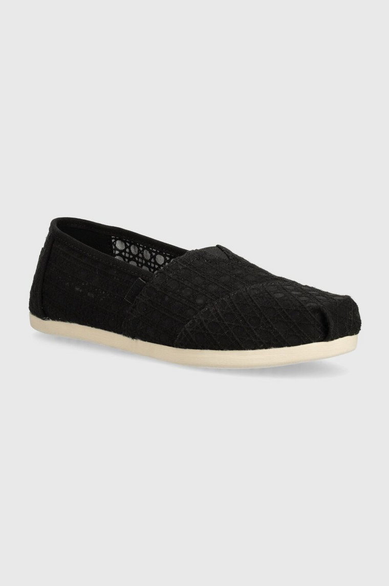 Toms tenisówki Alpargata kolor czarny 10020676