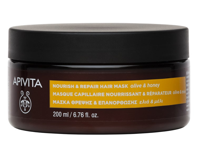 Apivita Intense Repair - odżywczo-regenerująca maska do włosów 200ml