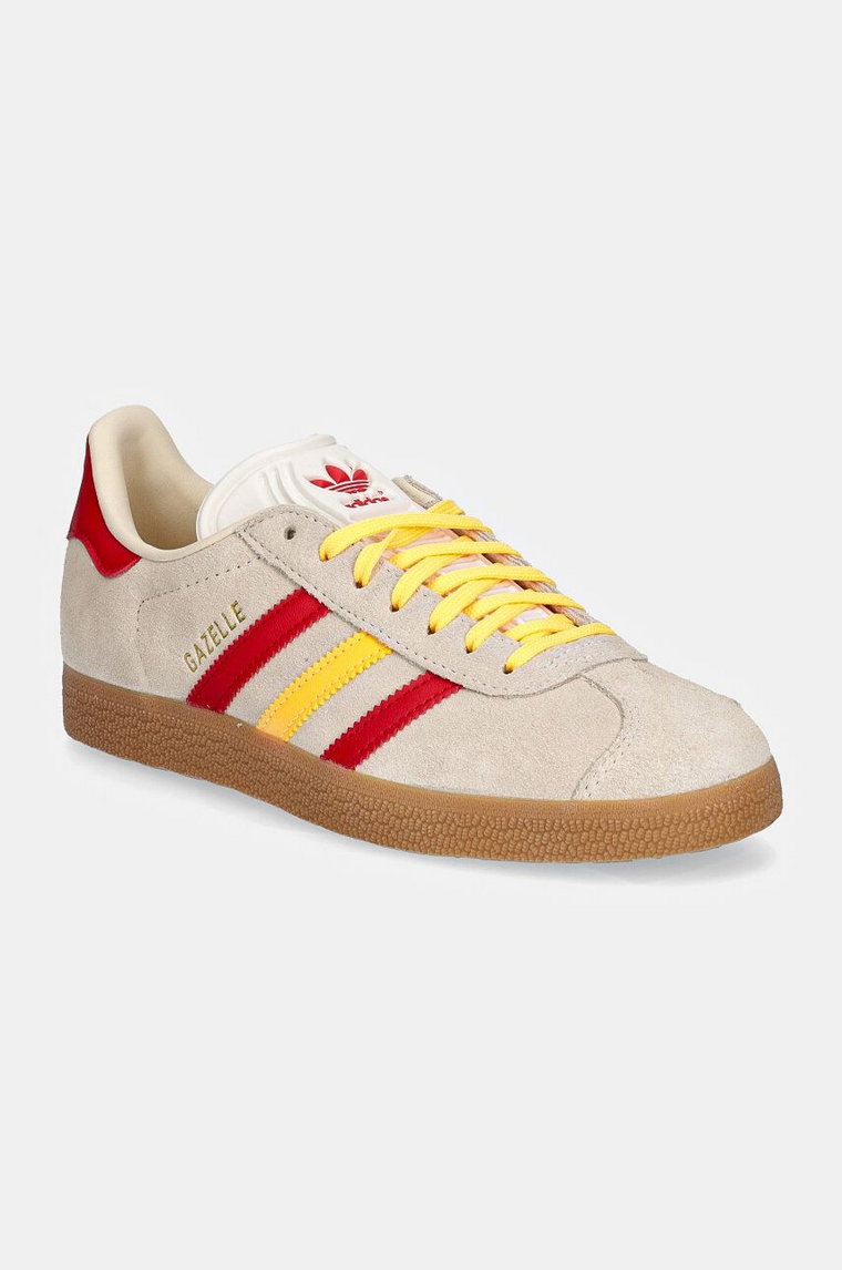 adidas Originals sneakersy Gazelle kolor beżowy IE9125