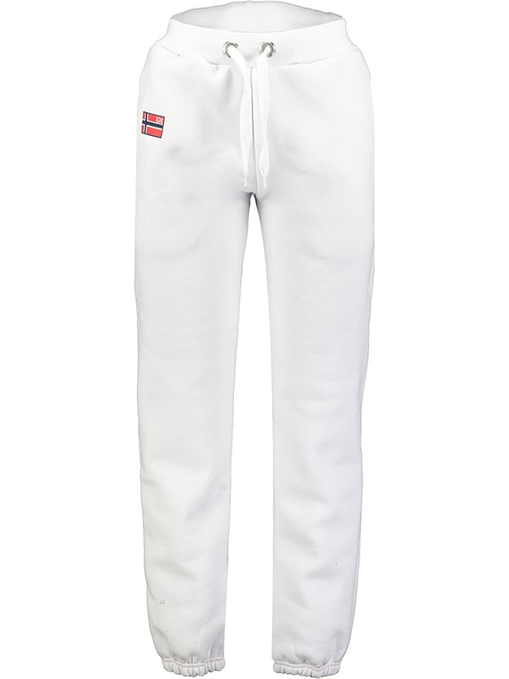 Geographical Norway Spodnie dresowe "Maracana" w kolorze białym