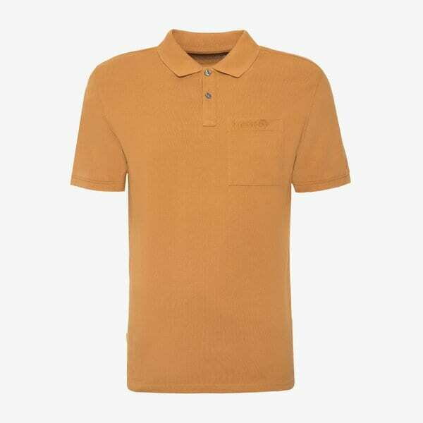 TIMBERLAND POLO SS MODERN WASH POCKET POLO