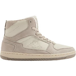 Beżowo-białe sneakersy kappa lineup fur - Damskie - Kolor: Beżowe - Rozmiar: 39