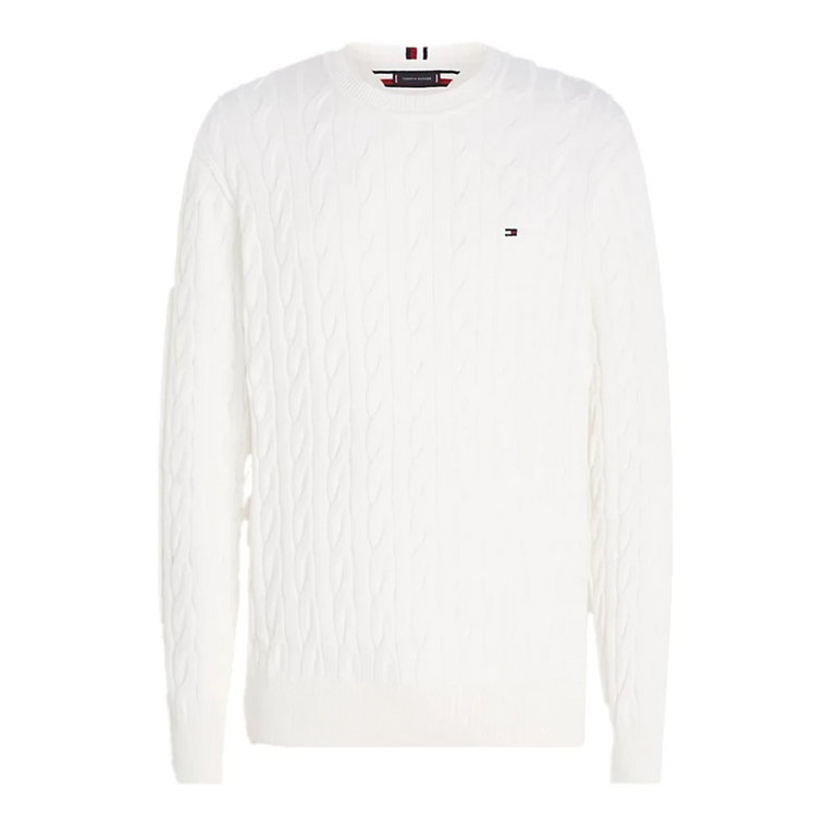 Sweter o luźnym kroju z dzianiny Tommy Hilfiger