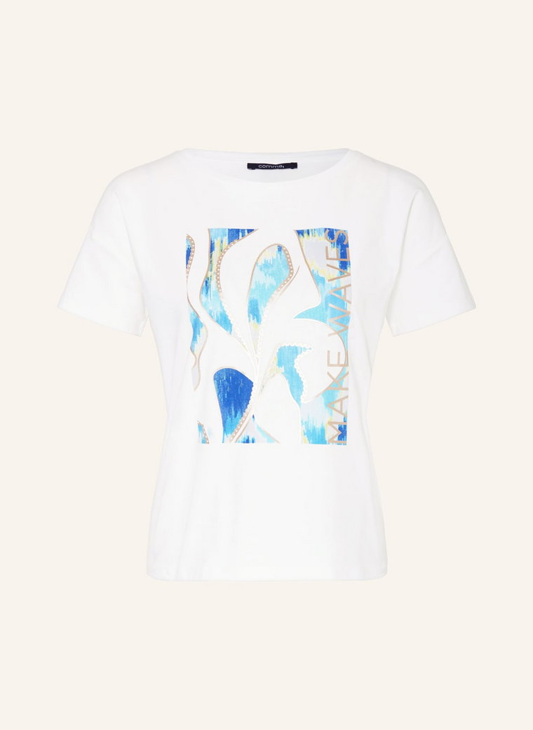 Comma T-Shirt weiss