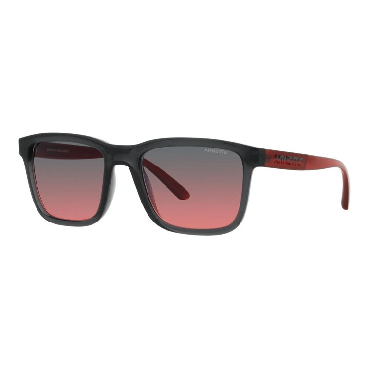 Lebowl Sunglasses Transparent Grey/Red Black Shaded Arnette