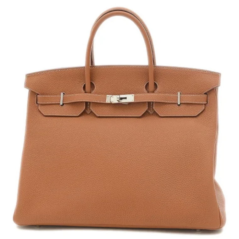 Pre-owned Leather handbags Hermès Vintage