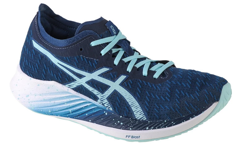 ASICS Magic Speed 1012A895-400, Damskie, Niebieskie, buty do biegania, tkanina, rozmiar: 37