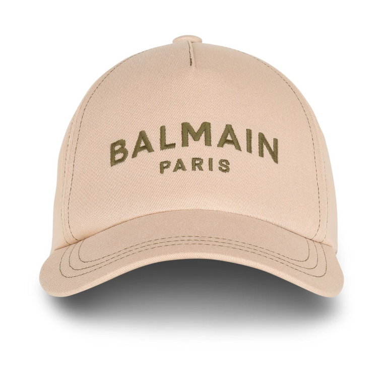 Cotton cap with logo Balmain