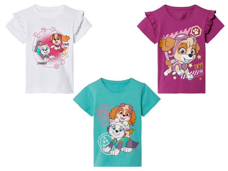 T-shirt dla małych dzieci z nadrukiem Paw Patrol