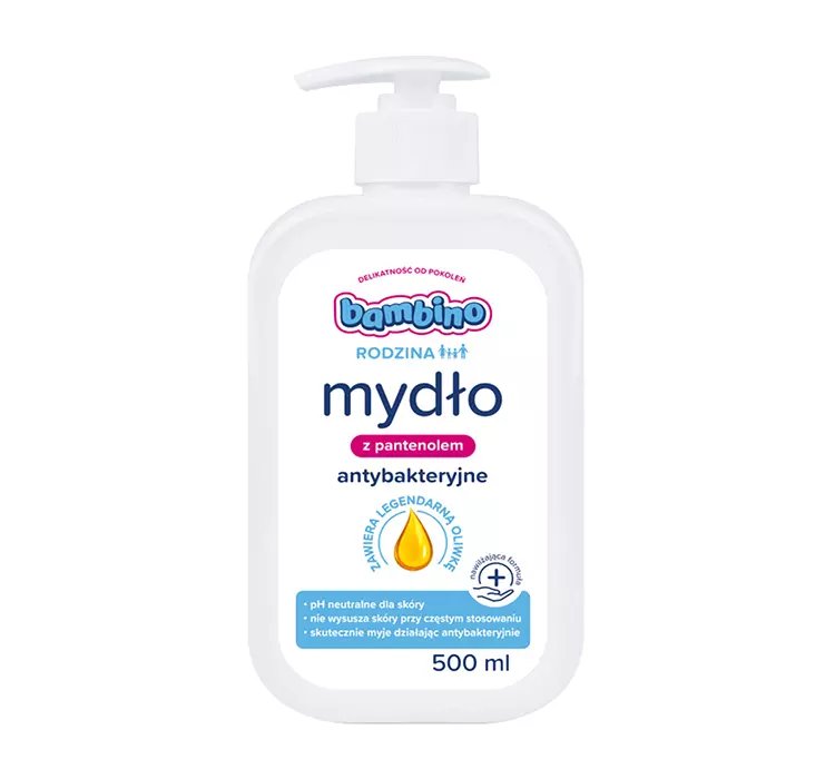 BAMBINO RODZINA MYDŁO ANTYBAKTERYJNE 500ML