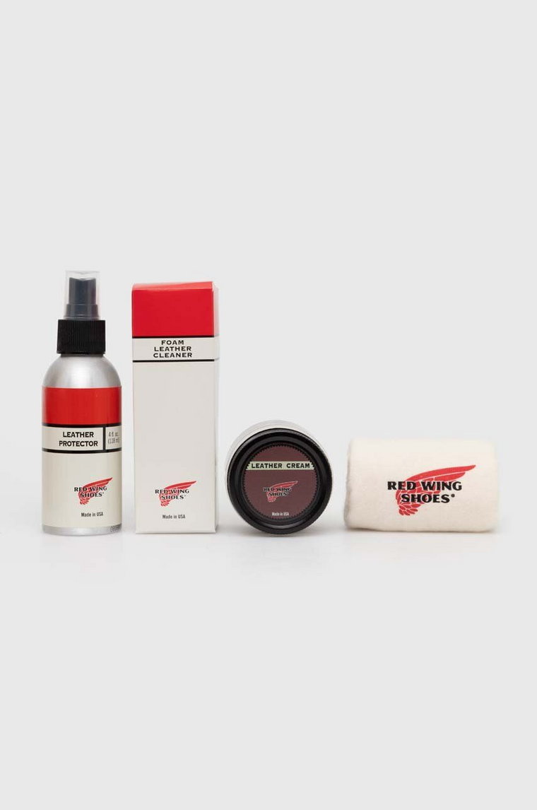 Red Wing zestaw do pielęgnacji obuwia Care Kit - Smooth Finish Leather kolor czarny 98031