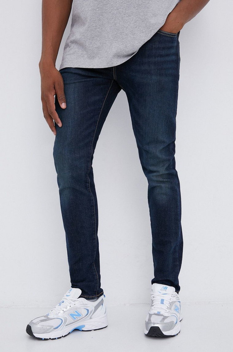 Levi's jeansy 512 męskie 28833.0633-DarkIndigo