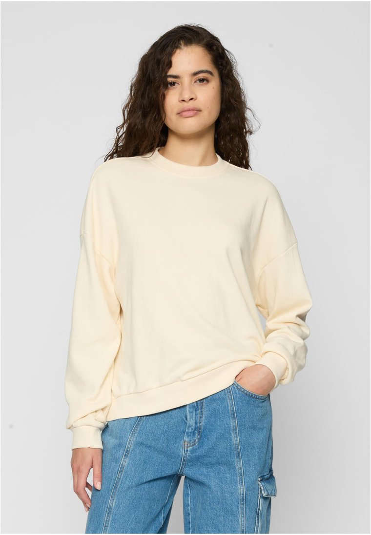 Bluza Bez Kaptura Oversize Damska Biała Urban Classics TB6855