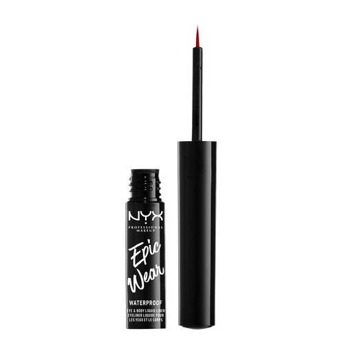 NYX Epic Wear Eyeliner wodoodporny Red