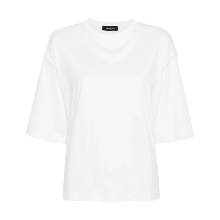 Biała T-shirt Oversize Fabiana Filippi