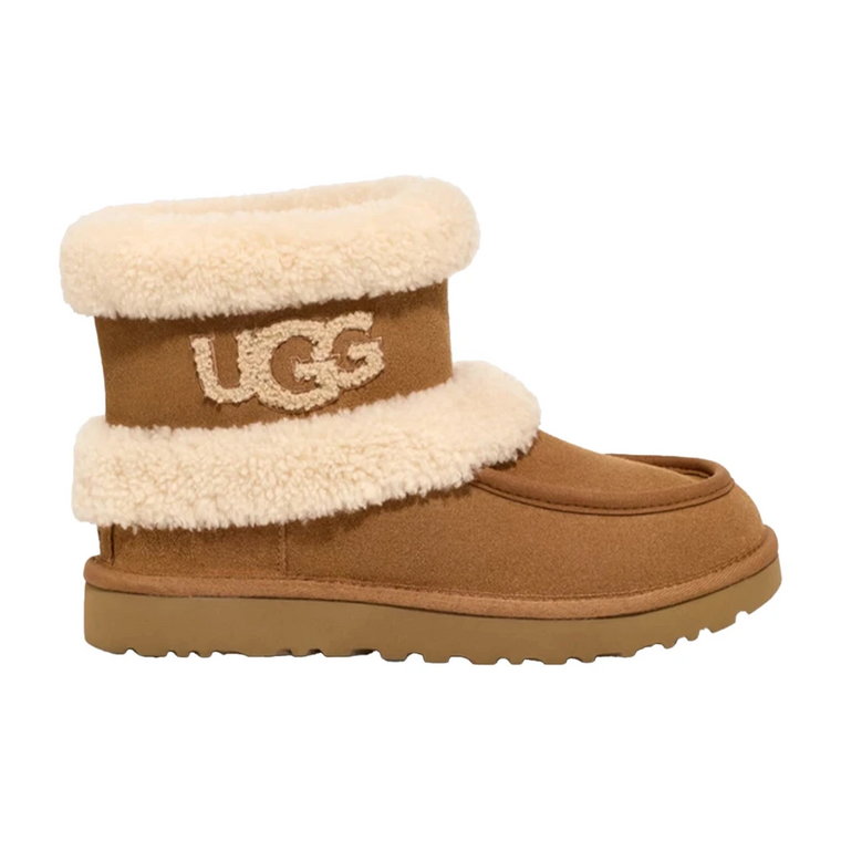 Ultra Mini Fluff Buty Cognac 1145410 UGG