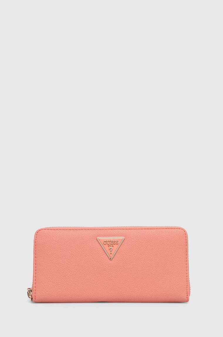Guess portfel LAUREL damski kolor pomarańczowy SWBG85 00460