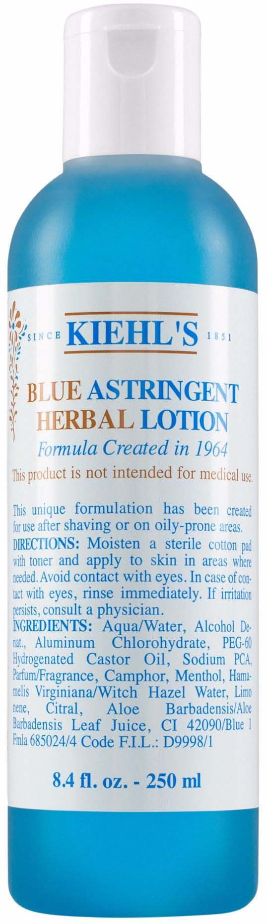 Blue Astringent Herbal Lotion - Tonik zwężający pory