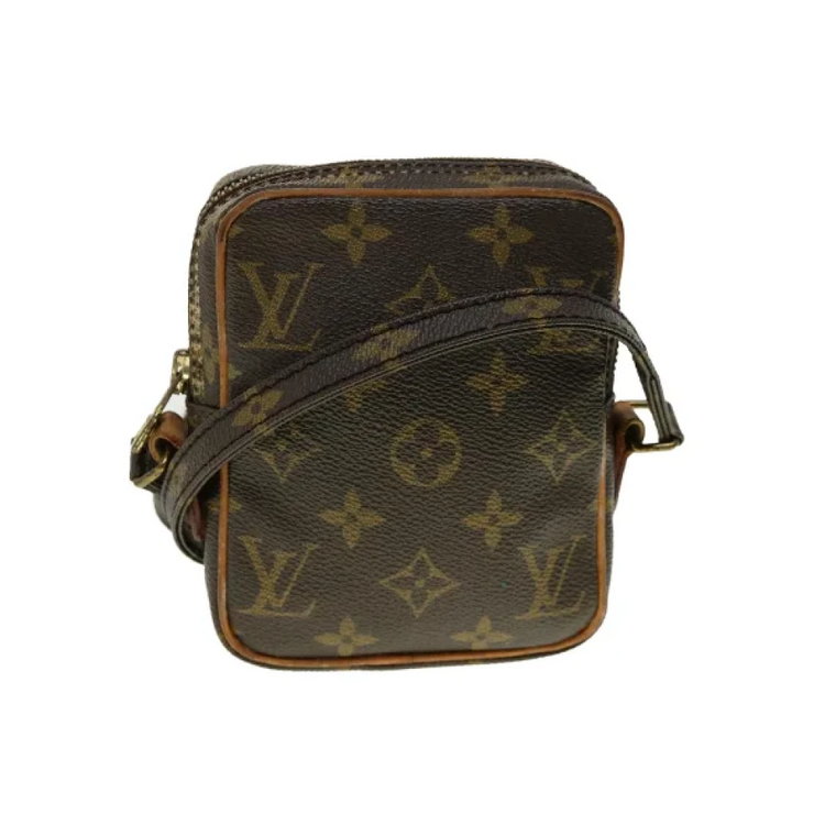 Używany Brązowy Plecak Louis Vuitton z Kanwy Louis Vuitton Vintage
