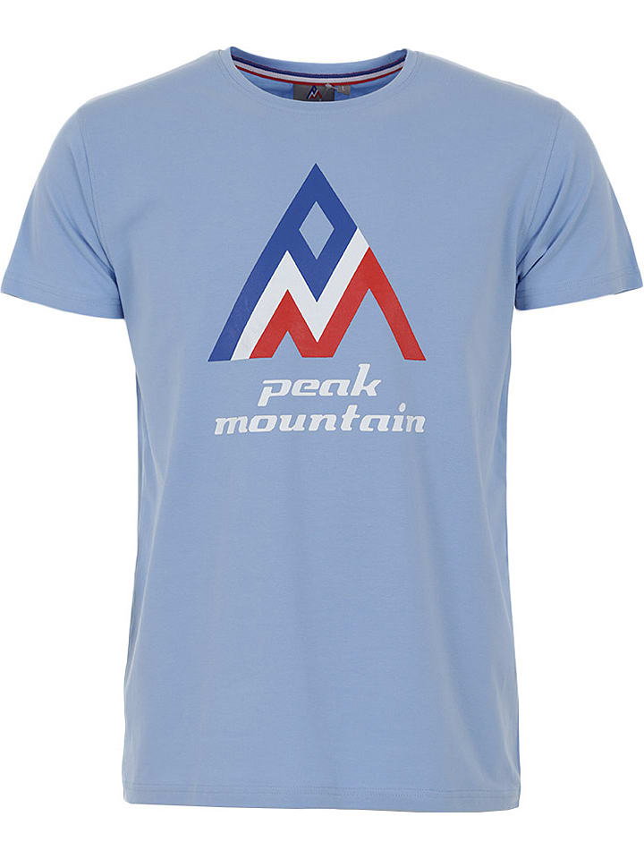 Peak Mountain Koszulka w kolorze niebieskim
