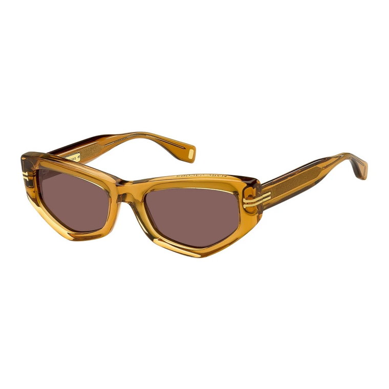 Żółto-brązowe okulary przeciwsłoneczne MJ 1028/S Marc Jacobs