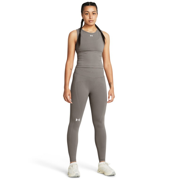 Damskie legginsy treningowe Under armour UA Train Seamless Legging - szare