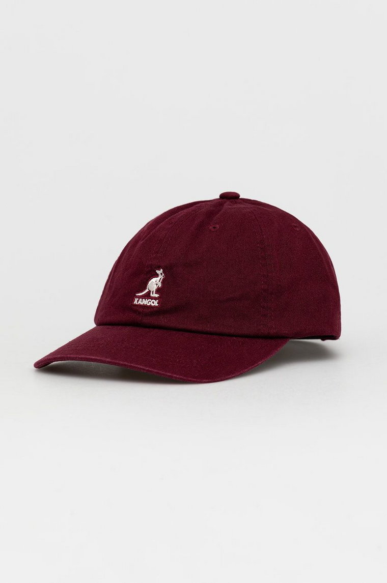 Kangol Czapka kolor fioletowy gładka K5165HT.CR216-CR216