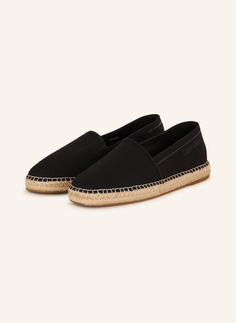 Calvin Klein Espadryle schwarz