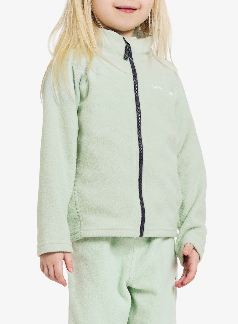 Bluza dziecięca Didriksons Monte Full Zip - pale mint