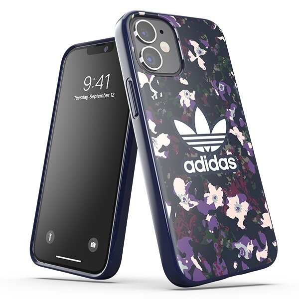 Adidas OR SnapCase Graphic iPhone 12 Min i 5.4" liliowy/lilac 42375