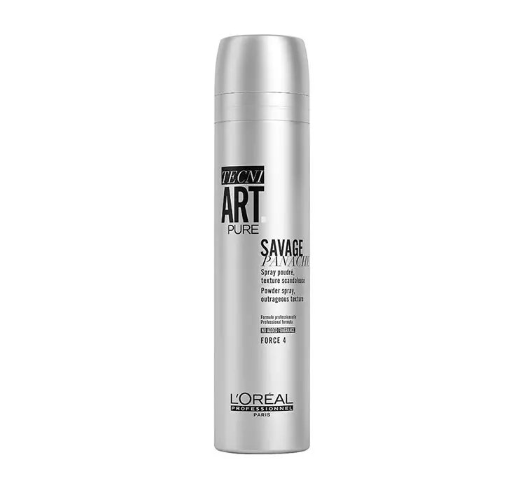 LOREAL PROFESSIONNEL TECNI ART PURE SAVAGE PANACHE TEKSTURYZUJĄCY PUDER W SPRAY'U 250ML