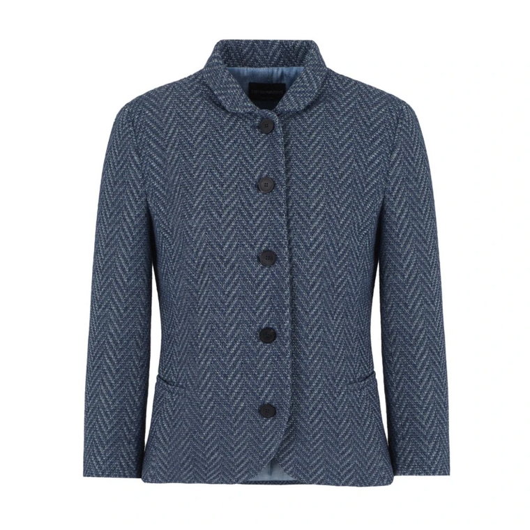 Tweed Jackets Emporio Armani