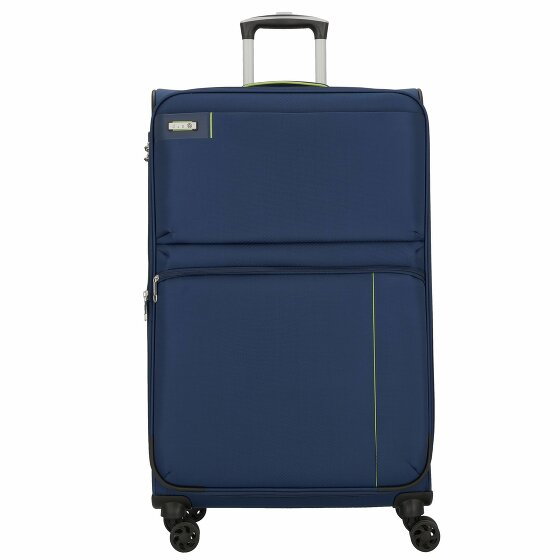 d&n Travel Line 6704 Wózek 4-kołowy 75 cm blue green