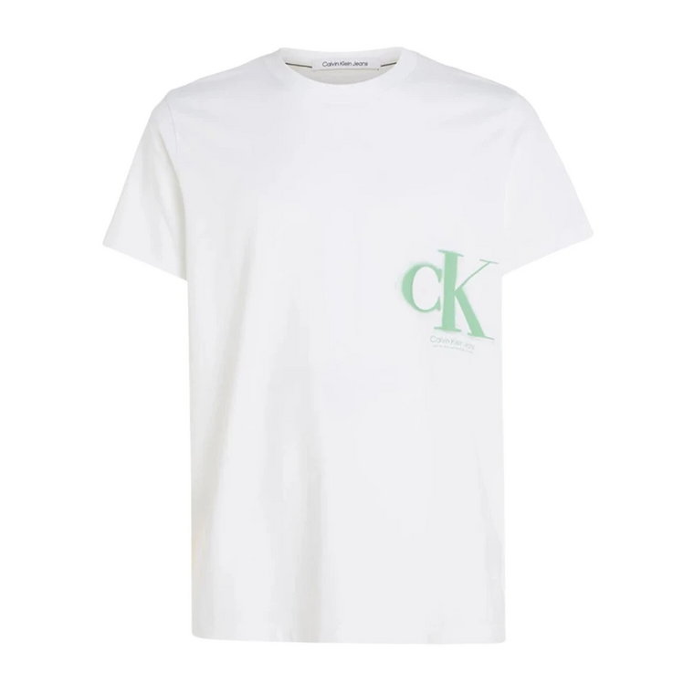 Koszulka z nadrukiem Spray Calvin Klein