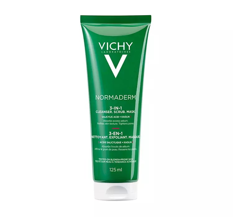 VICHY NORMADERM ŻEL PEELING MASKA DO TWARZY 125ML