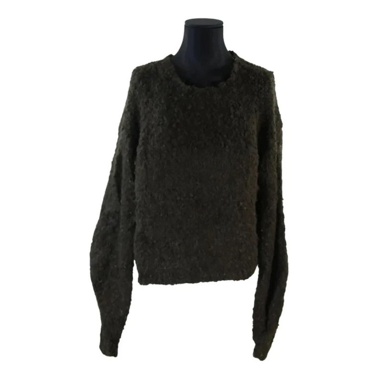Wełniany Sweter Nad Brązowy Isabel Marant Pre-owned