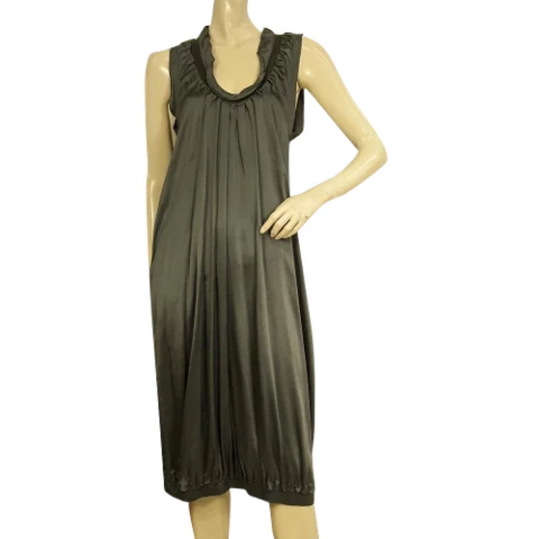 Pre-owned Silk dresses Yves Saint Laurent Vintage