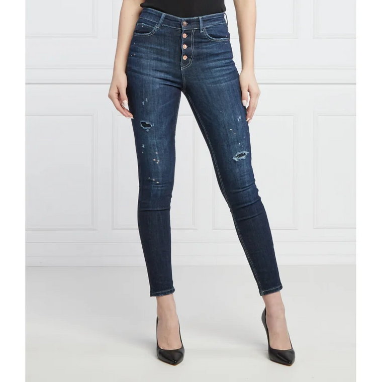 GUESS Jeansy 1981 EXPOSED BUTTON | Skinny fit | high waist