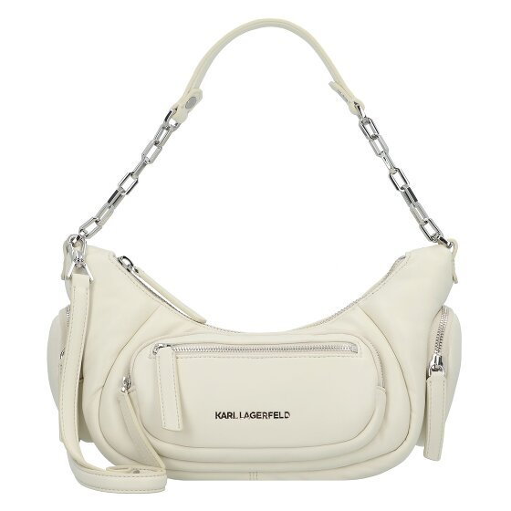 Karl Lagerfeld City Torba na ramię 35 cm off white