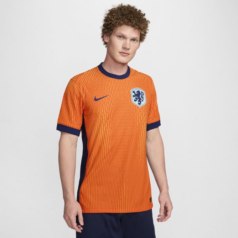 Męska koszulka piłkarska Nike Dri-FIT ADV Authentic Holandia (drużyna męska) Match 2024/25 (wersja domowa) - Pomarańczowy
